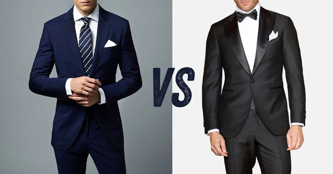 suits vs tuxedos